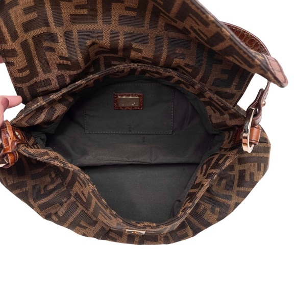 Fendi Zucca Small Chef Shoulder Bag - Picture 16 of 17